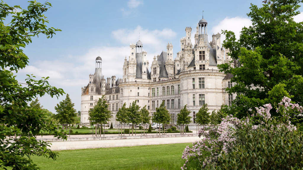 Chateau de Chambord dans le Val de Loire