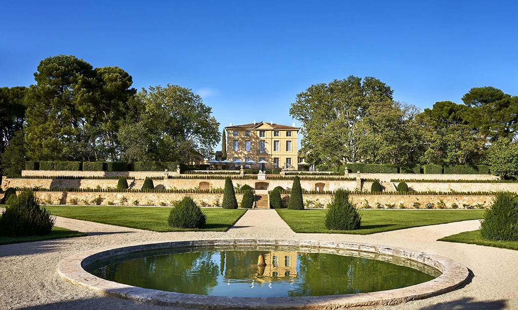 Château de la Gaude vu de face