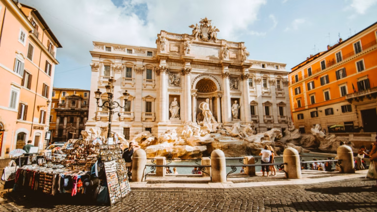 Fontaine de Trévi à Rome