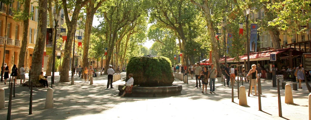 Centre ville d'Aix en Provence