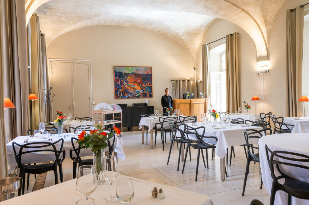 Restaurant de l'hôtel le cloitre saint louis à Avignon