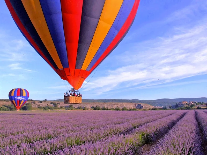 Hot Air Balloon Flight: Provence and the Alps from Above