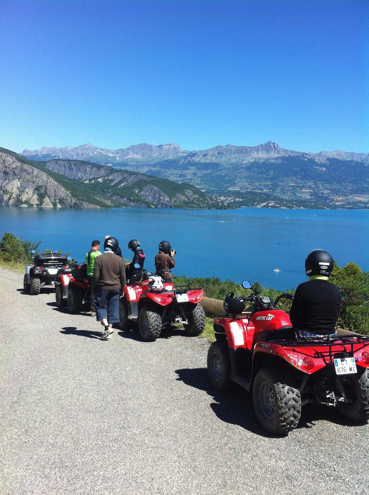 Quad Adventure Around Lake Esparron