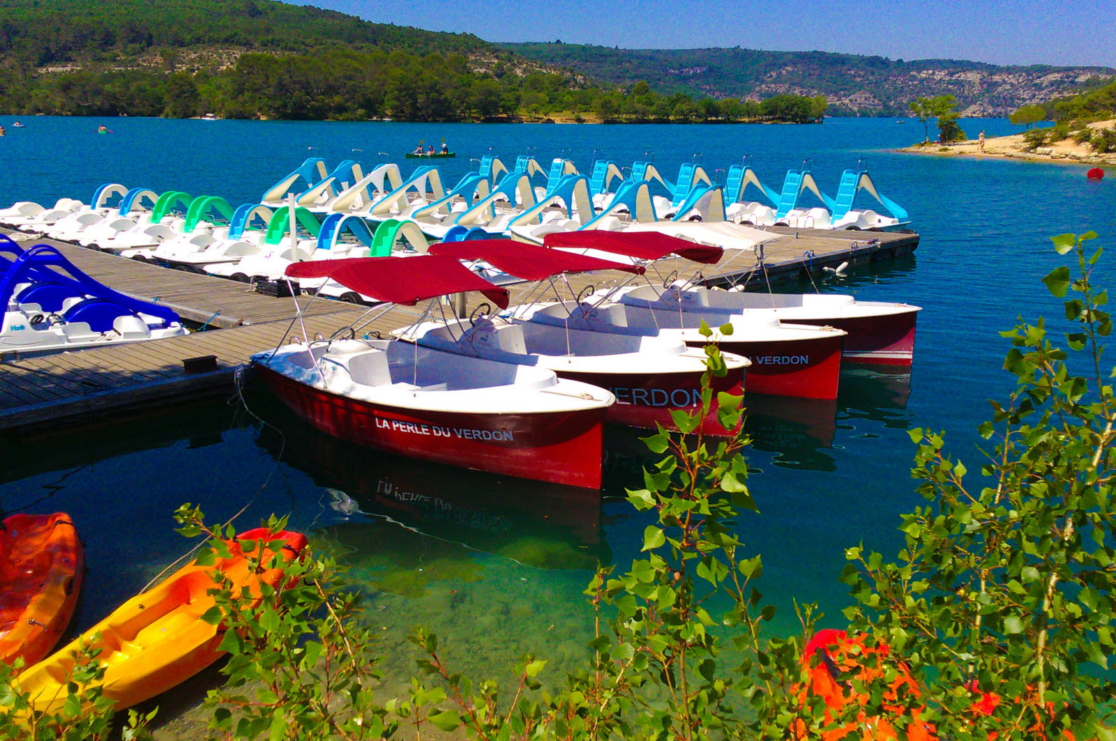 Challenge en Bateau électrique sur le Lac d&rsquo;Esparron